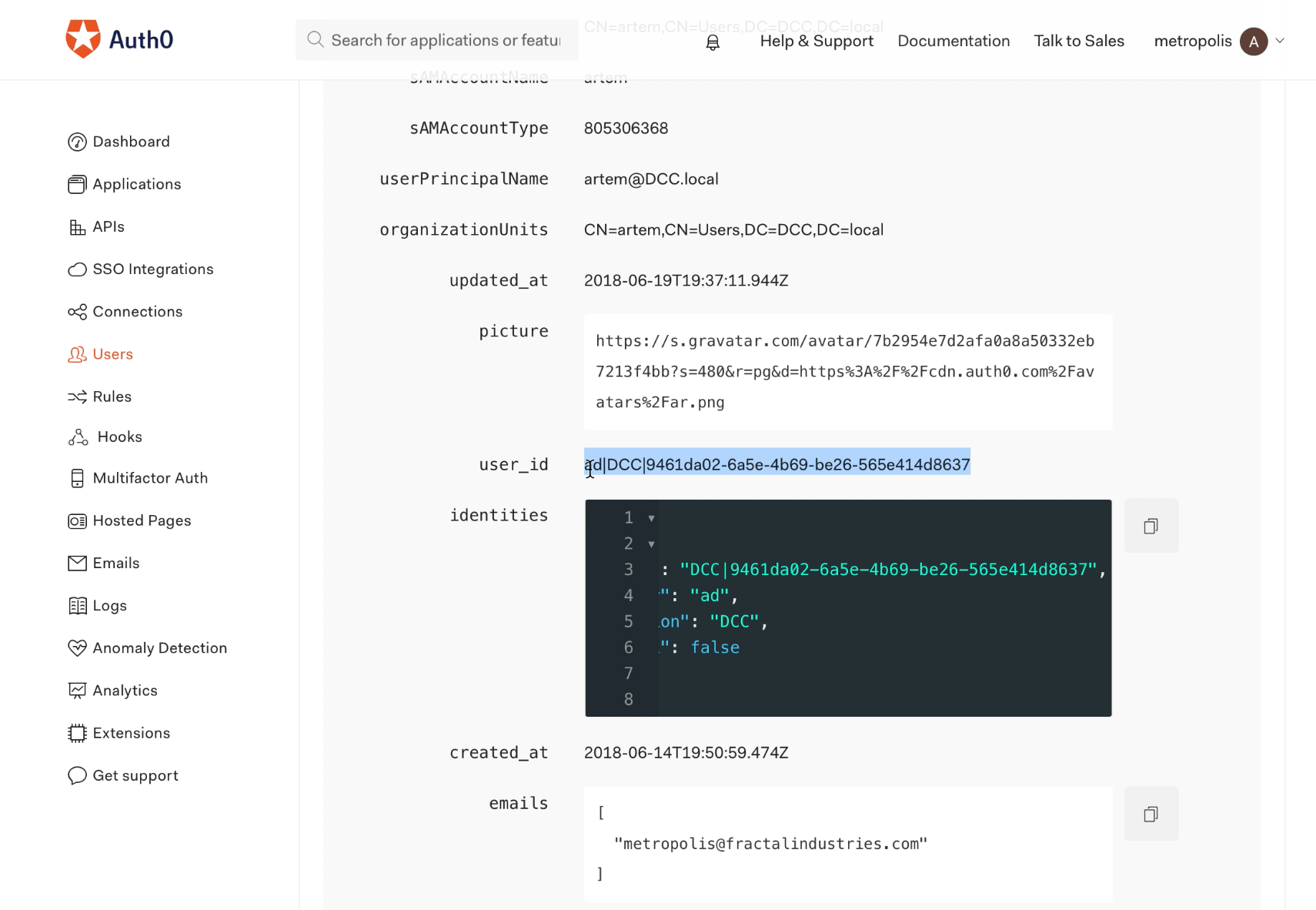 GT attack Auto0 user details