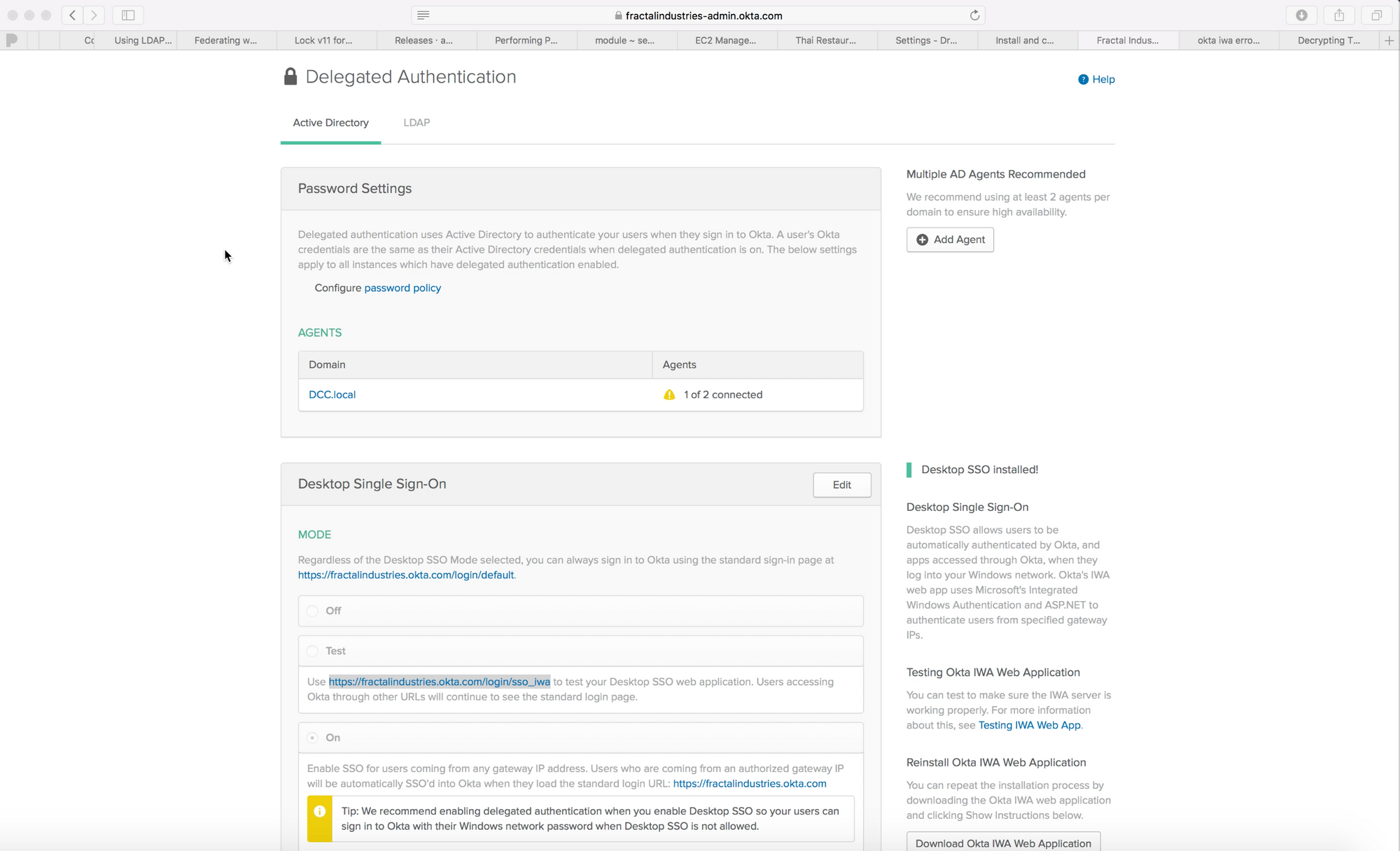 GT attack against okta