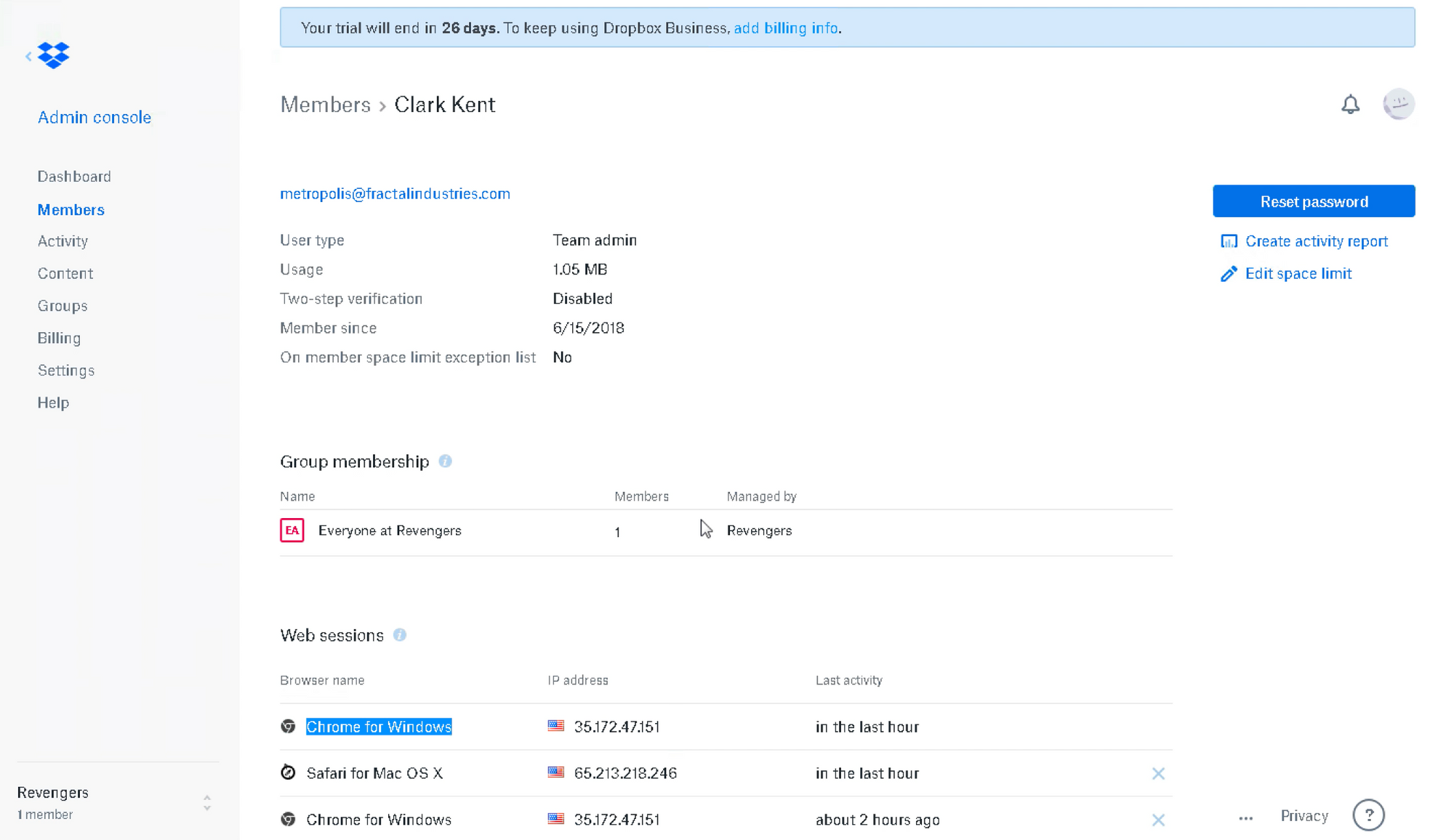 auth0 dropbox redirect account