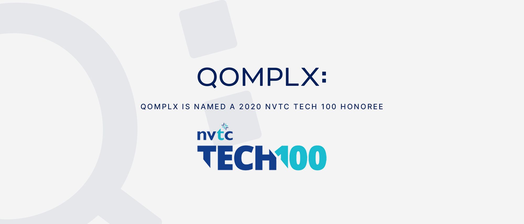 QOMPLX Named a 2020 NVTC Tech 100Honoree