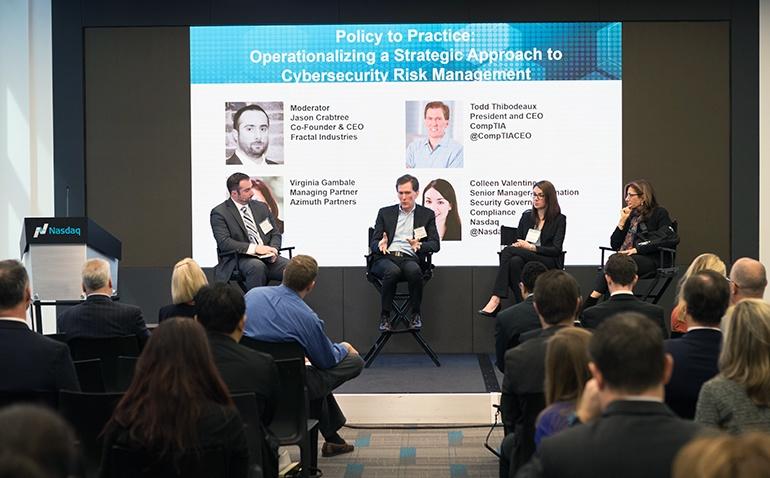 panelists at Nasdaq event discuss cybersecurity