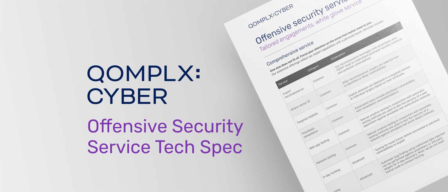 Offensive Security Service Tech Spec