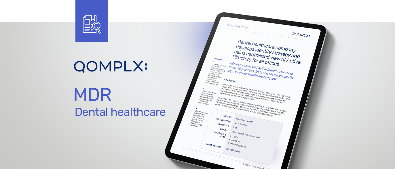 MDR dental healthcare case study
