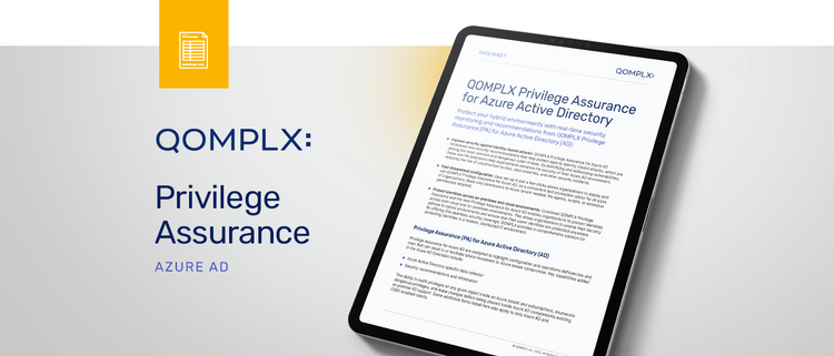 Privilege Assurance Azure AD data sheet