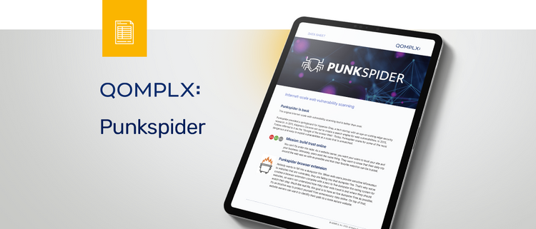 QOMPLX Punkspider data sheet